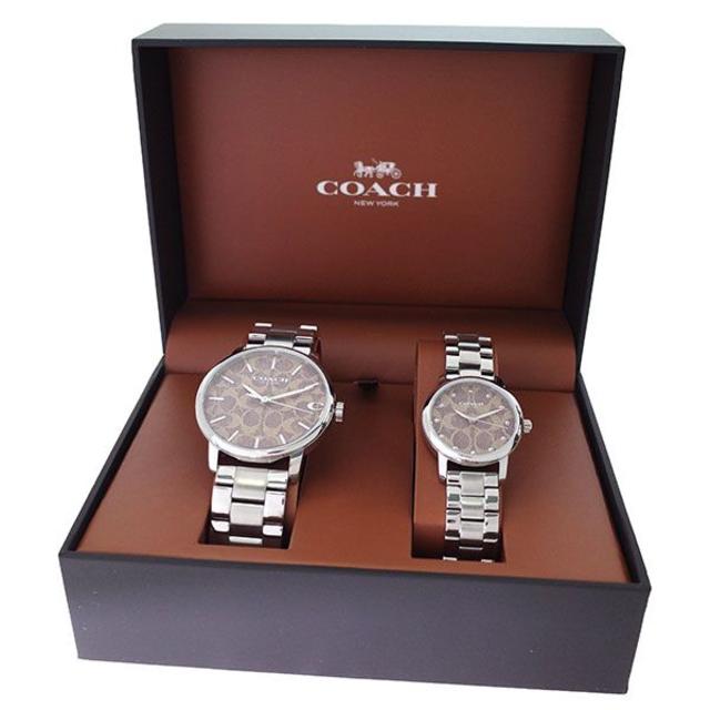 COACH(コーチ)のコーチ ペアウォッチ 腕時計 シグネチャー 14000058 ブラウン レディースのファッション小物(腕時計)の商品写真