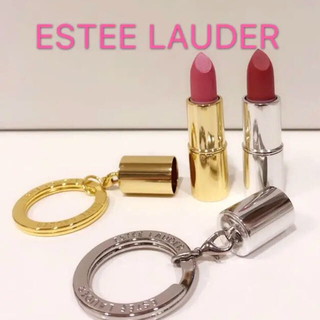 エスティローダー(Estee Lauder)のESTEE LAUDER エスティローダー口紅 リップ2本キーホルダー型(口紅)