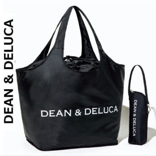 ディーンアンドデルーカ(DEAN & DELUCA)のDEAN&DELUCAエコバッグ&保冷ボトルケースレジカゴブラックトートバッグ (エコバッグ)