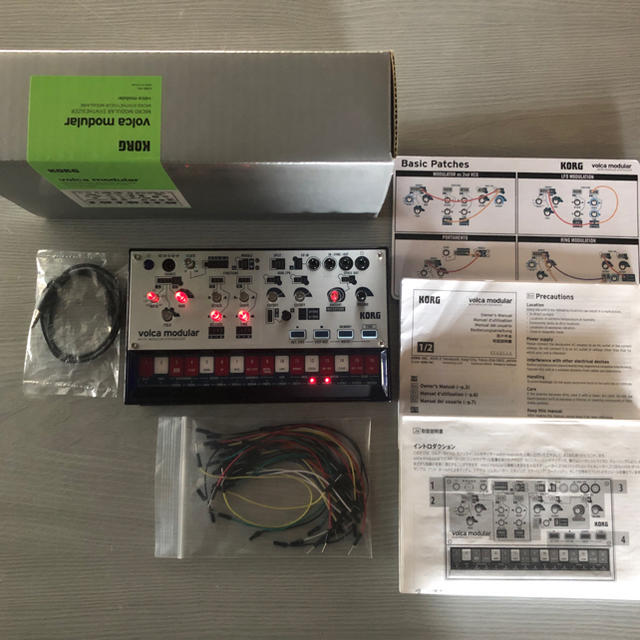 KORG(コルグ)のKORG volca modular / モジュラー・アナログ・シンセサイザー。 楽器のDTM/DAW(音源モジュール)の商品写真