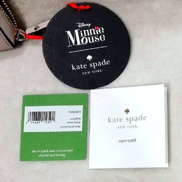 【正規品】ケイト・スペード✖ミニーコラボ　長財布