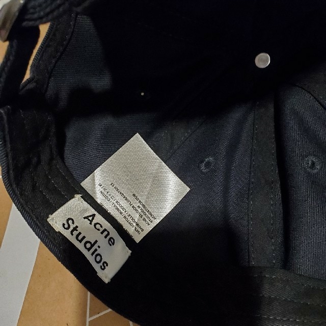 ACNE(アクネ)のAcne studios キャップ　ブラック メンズの帽子(キャップ)の商品写真