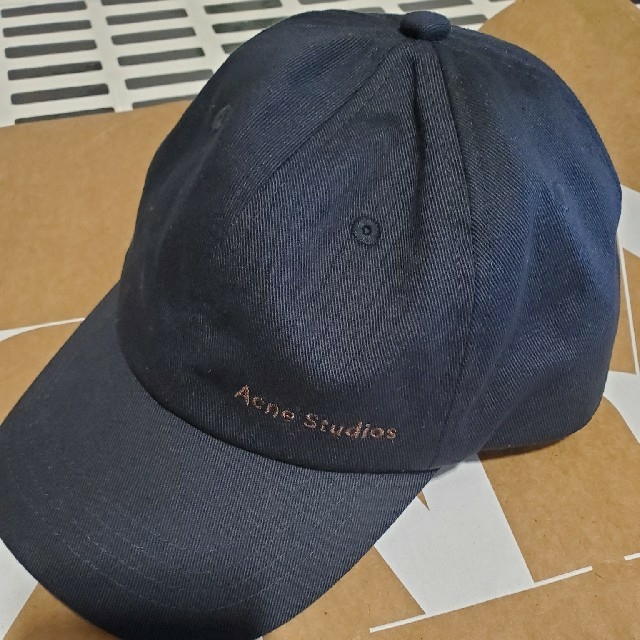 Acne studios キャップ　ブラック