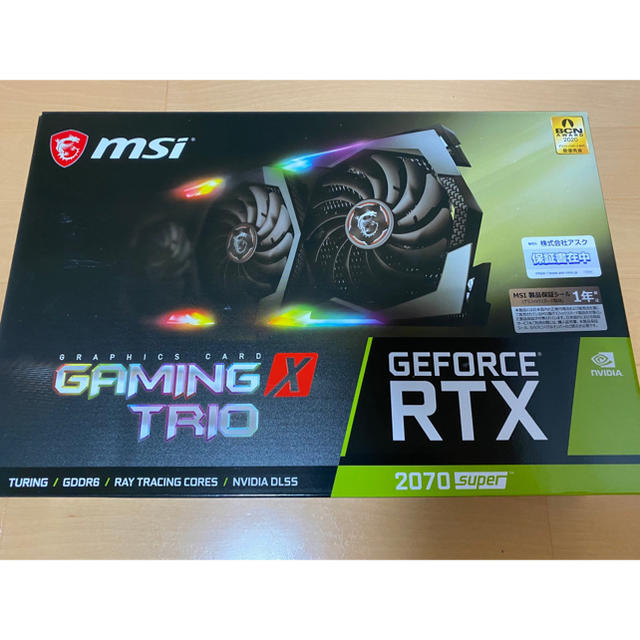 PCパーツ GeForce RTX 2070 SUPER GAMING X TRIO