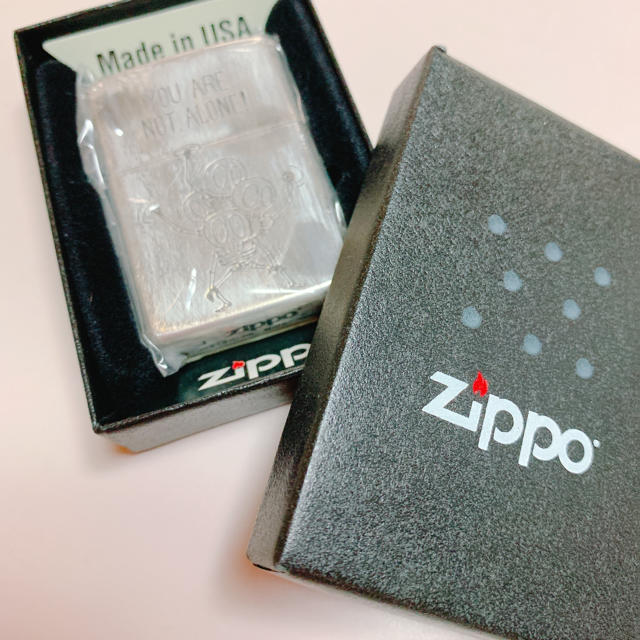 ZIPPO(ジッポー)のZIPPO ライター ドクロ柄 メンズのファッション小物(タバコグッズ)の商品写真