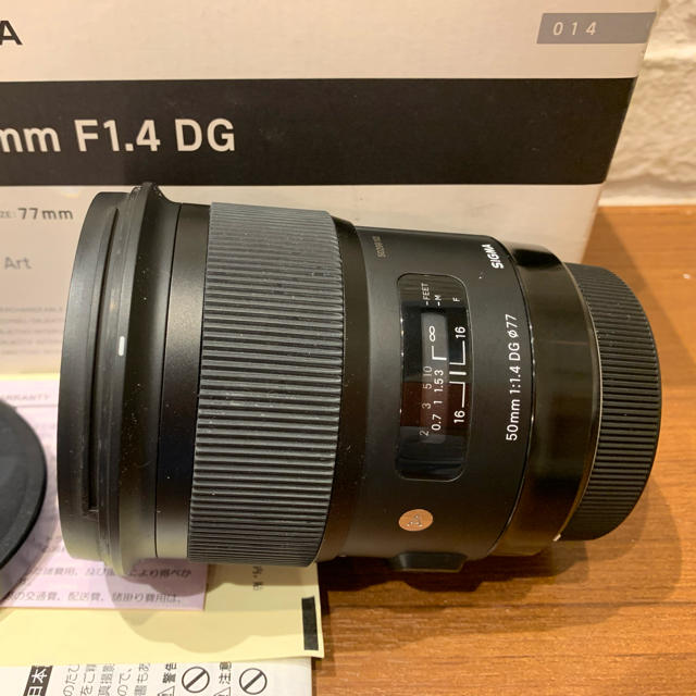 SIGMA50mm f1.4 DG ART CANONキヤノン　EFマウント