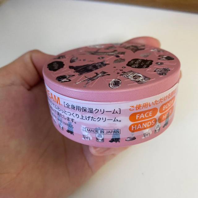 STEAM CREAM(スチームクリーム)の猫デザイン スチームクリームと爪磨きセット コスメ/美容のボディケア(ボディクリーム)の商品写真