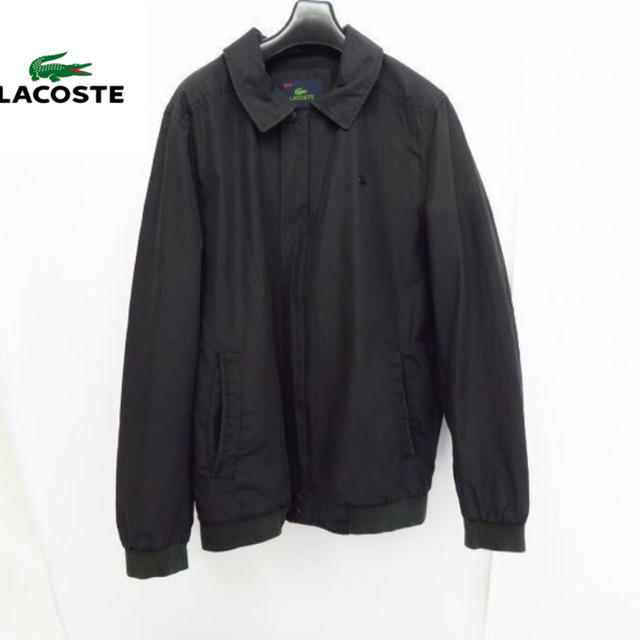 ☆LACOSTE/ラコステ ロゴプレート ジップアップブルゾン/ 52/5