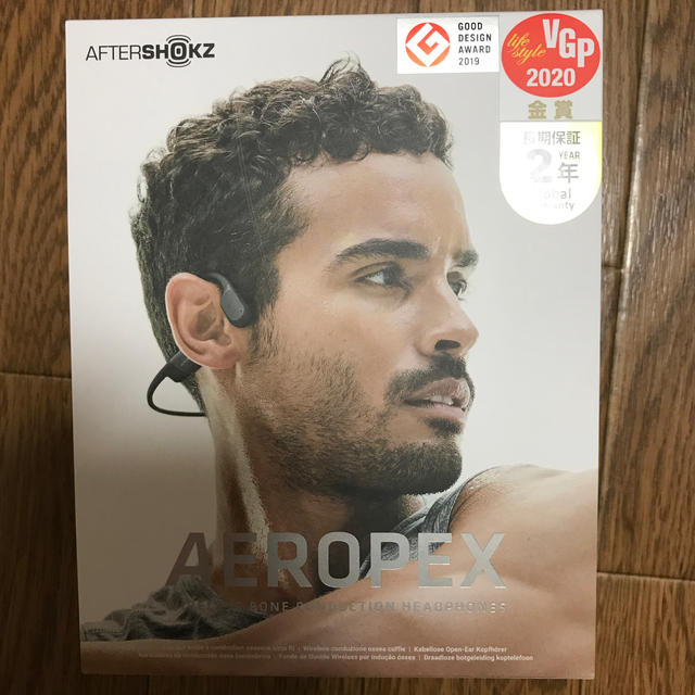 BOSE(ボーズ)の骨伝導イヤホン　エアロペックス　（Aftershokz　airopex） スマホ/家電/カメラのオーディオ機器(ヘッドフォン/イヤフォン)の商品写真