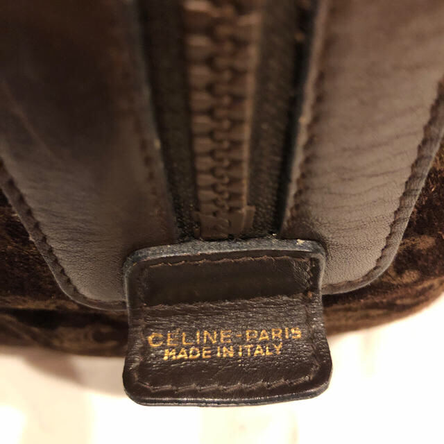 celine(セリーヌ)のオールドセリーヌ　ハンドバッグ　ボストンバッグ　ビンテージ　スエード レディースのバッグ(ハンドバッグ)の商品写真