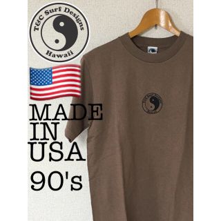 タウンアンドカントリー(Town & Country)のMADE IN USA 90's ヴィンテージ T&C タウン&カントリー(Tシャツ/カットソー(半袖/袖なし))