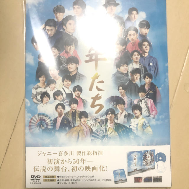 少年たち DVD 初回限定盤