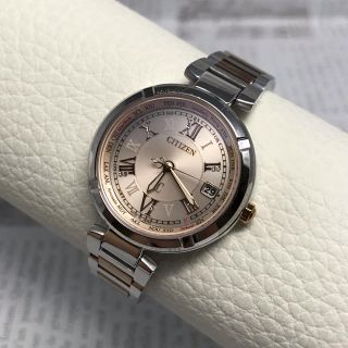 シチズン(CITIZEN)の美品 シチズンクロスシー ティタニア ハッピーフライト ソーラー電波  H240(腕時計)