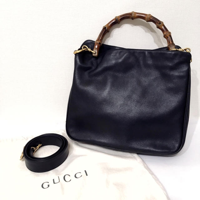 Gucci 良品☆GUCCI オールドグッチ バンブー レザーハンドバッグの通販 by YOU's shop｜グッチならラクマ