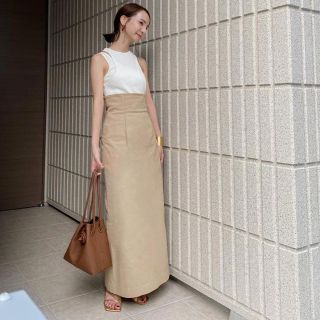 トゥデイフル(TODAYFUL)の【louren】highwaist pencil skirt(ロングスカート)