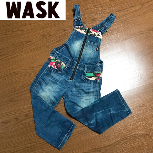 WASKデニムサロペット80センチ