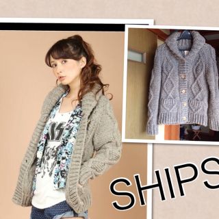 シップス(SHIPS)のships♡ジャガードカーディガン(カーディガン)