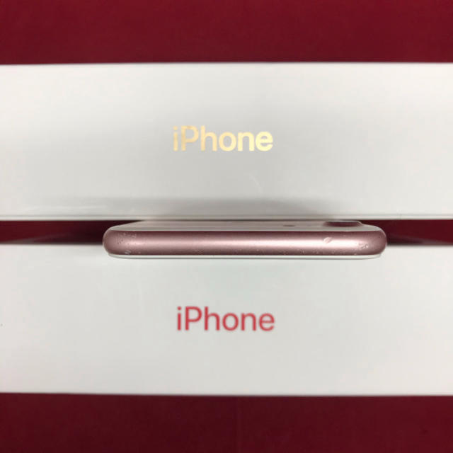 Apple ローズゴールド 電池交換済の通販 by une pomme｜アップルならラクマ - SIMフリー iPhone7 32GB 新作特価