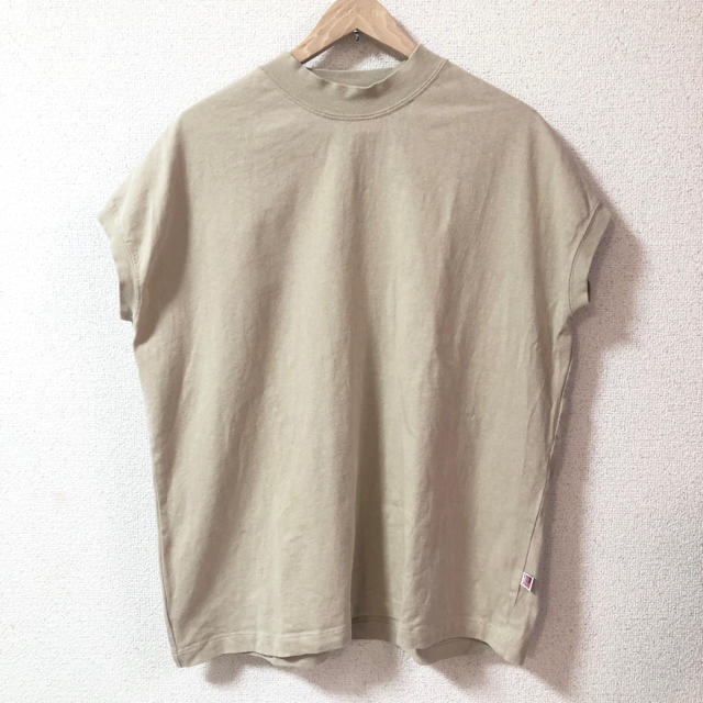 coen(コーエン)の【coen】ハイネックカットソー レディースのトップス(Tシャツ(半袖/袖なし))の商品写真