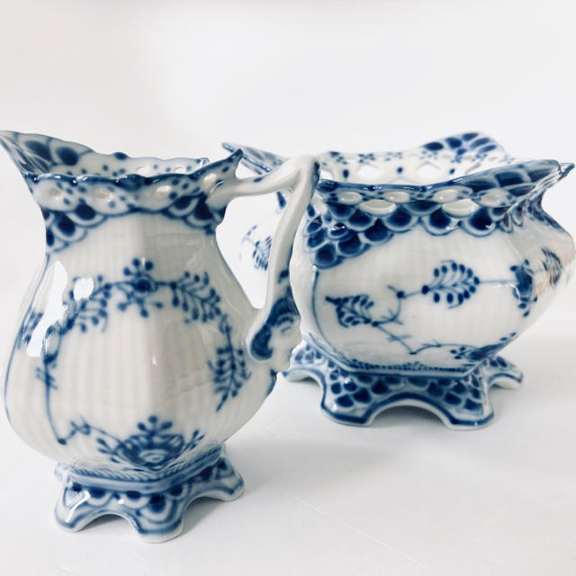 ROYAL COPENHAGEN - ロイヤルコペンハーゲン フルレース クリーマー顔
