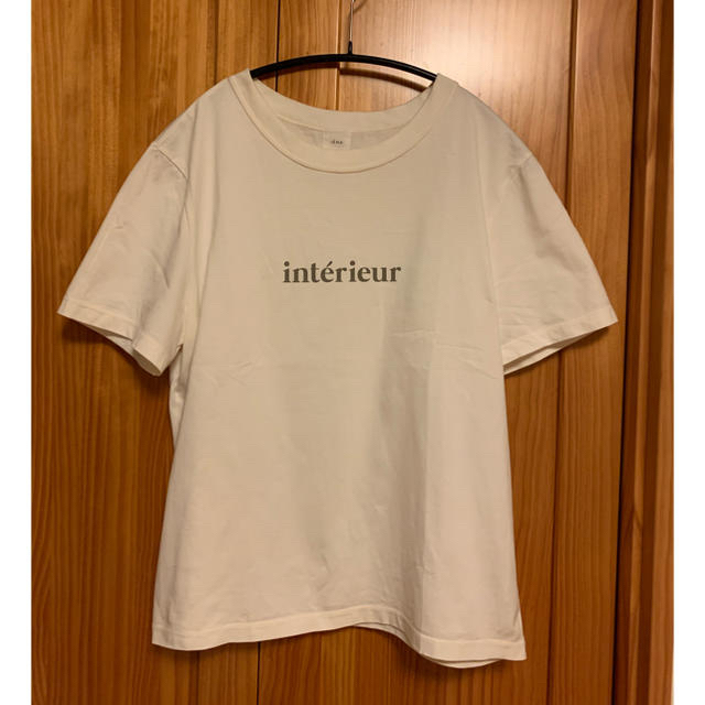 IENA(イエナ)のIENAイエナ　interieur Tシャツ レディースのトップス(Tシャツ(半袖/袖なし))の商品写真