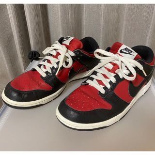 ナイキ(NIKE)のNIKE DUNK LOW varsity red 裏ダンク(スニーカー)