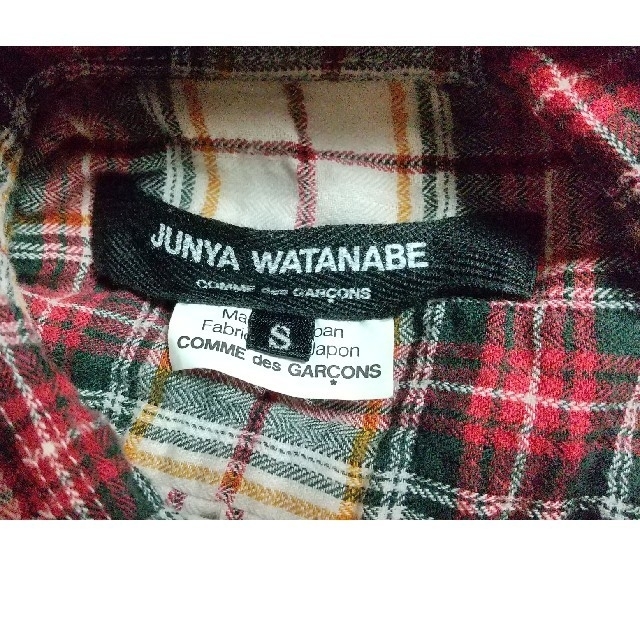 JUNYA WATANABE(ジュンヤワタナベ)のJUNYA WATANABE ジュンヤワタナベ チェック柄シャツワンピース レディースのワンピース(ロングワンピース/マキシワンピース)の商品写真