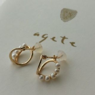 アガット(agete)のagete ピアス・チャーム(ピアス)