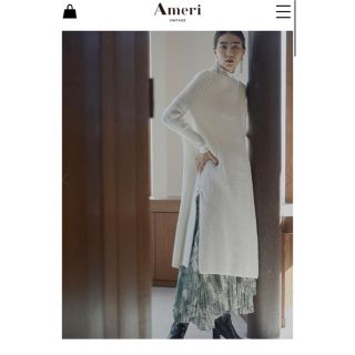 アメリヴィンテージ(Ameri VINTAGE)の4WAY MUFFLER LAYERED KNIT(ニット/セーター)