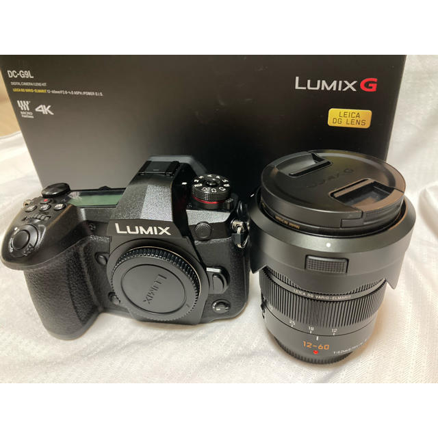 Panasonic(パナソニック)のPanasonic LUMIX G9PRO DC-G9L レンズキット スマホ/家電/カメラのカメラ(ミラーレス一眼)の商品写真