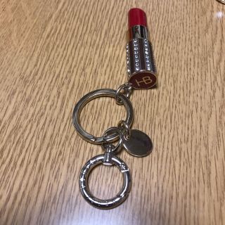 ヘンリベンデル(Henri Bendel)のヘンリベンデル リップ　口紅　チャーム　美品(キーホルダー)