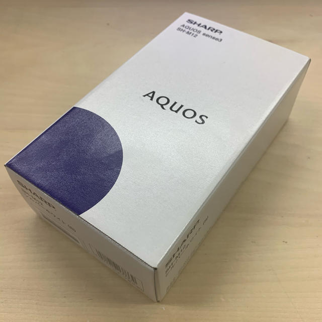 SHARP AQUOS sense3 新品未使用