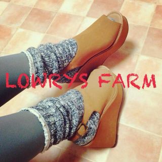 ローリーズファーム(LOWRYS FARM)の33☆LOWRYS FARMウエッジ(サンダル)