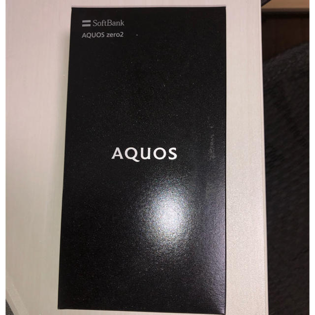 AQUOS ZERO2 アストラブラックスマートフォン/携帯電話