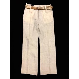 ブルックスブラザーズ(Brooks Brothers)のBROOKS BROTHERS Linen Slacks 新品タグ付き(スラックス)