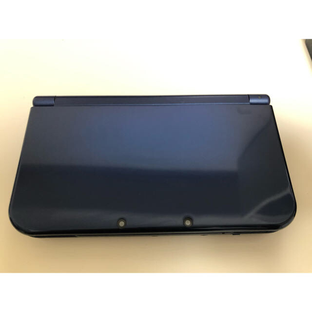 Newニンテンドー3DS LL メタリックブルー ポーチ・カードケース付 2