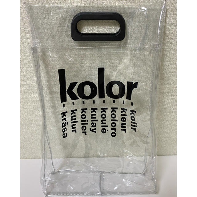 メンズkolor pvc bag