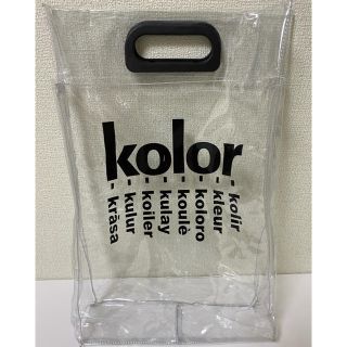 カラー(kolor)のkolor pvc bag(トートバッグ)