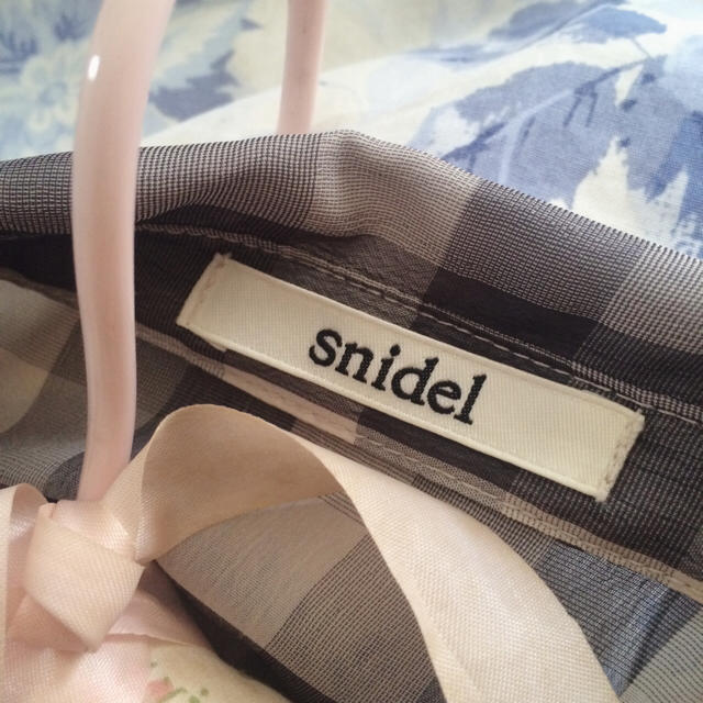 SNIDEL(スナイデル)のsnidel ギンガムチェックロンパース レディースのワンピース(ミニワンピース)の商品写真