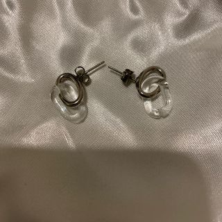 イアパピヨネ(ear PAPILLONNER)のピアス　ear クリア(ピアス)