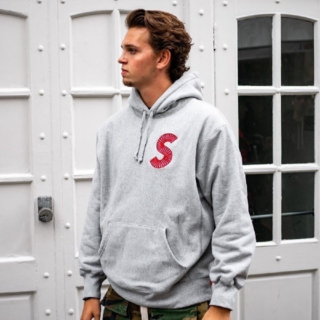 supreme S Logo Hooded Sweatshirt