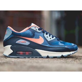 ナイキ(NIKE)の美品！NIKE AIRMAX90 PRM(スニーカー)