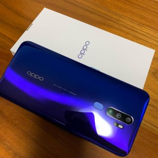 ラクテン(Rakuten)のOPPO A5 2020 【ブルー】(スマートフォン本体)