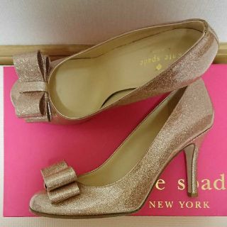 ケイトスペードニューヨーク(kate spade new york)のケイト・スペード  パンプス  リボン(ハイヒール/パンプス)