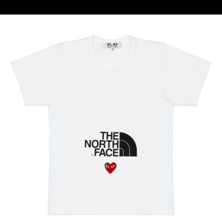 コムデギャルソン(COMME des GARCONS)のコムデギャルソン play プレイ XL Tシャツノースフェイス(Tシャツ/カットソー(半袖/袖なし))