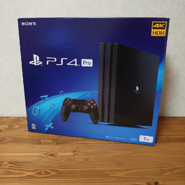 SONY PlayStation4 Pro 本体 CUH-7200BB01家庭用ゲーム機本体