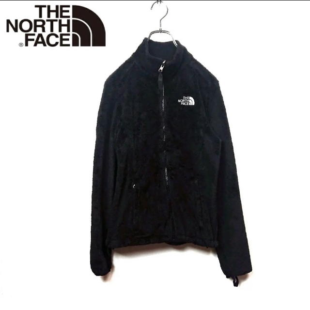 THE NORTH FACE(ザノースフェイス)のゆさたん様専用　THE NORTH FACE フリース　レディース　M 黒　 レディースのジャケット/アウター(ブルゾン)の商品写真