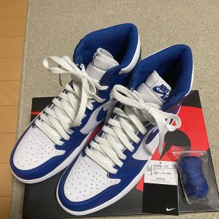 ナイキ(NIKE)のair jordan 1 storm blue(スニーカー)