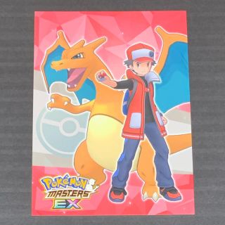 ポケモン(ポケモン)のポケモンマスターズEX ステッカー レッド(キャラクターグッズ)