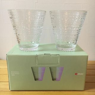 イッタラ(iittala)のイッタラ　カステヘルミ　タンブラー2個セット　クリア【新品】(タンブラー)